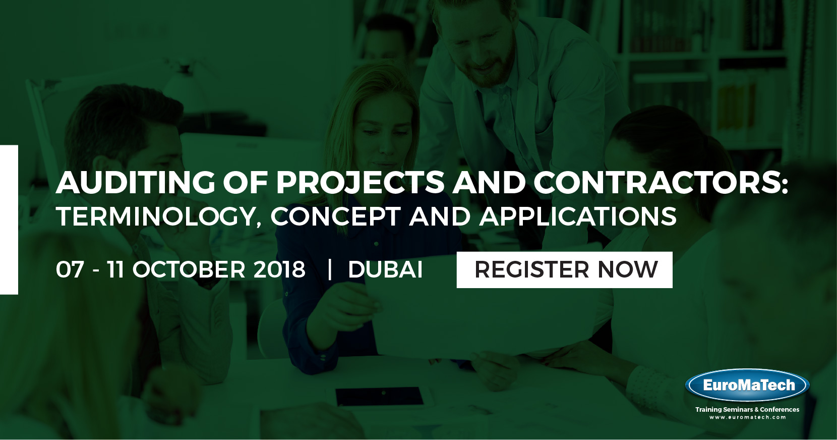 Auditing of Projects and Contractors Training Course in Dubai