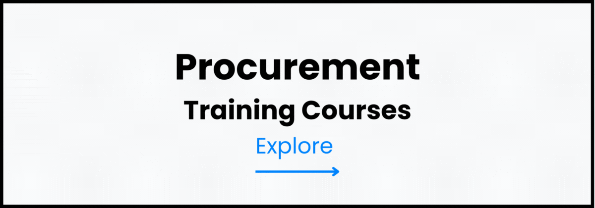 Procurement Skills Training Courses