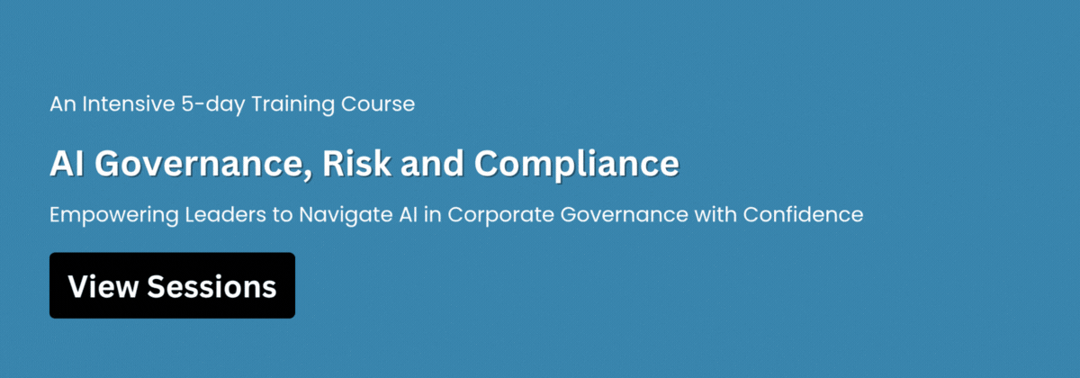 AI Governance, Risk and Compliance Course
